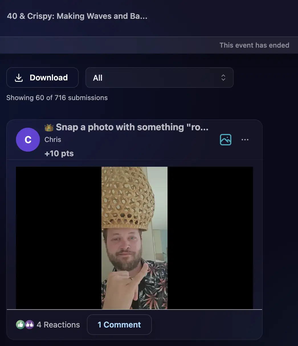 Monitor the Challenge Feed