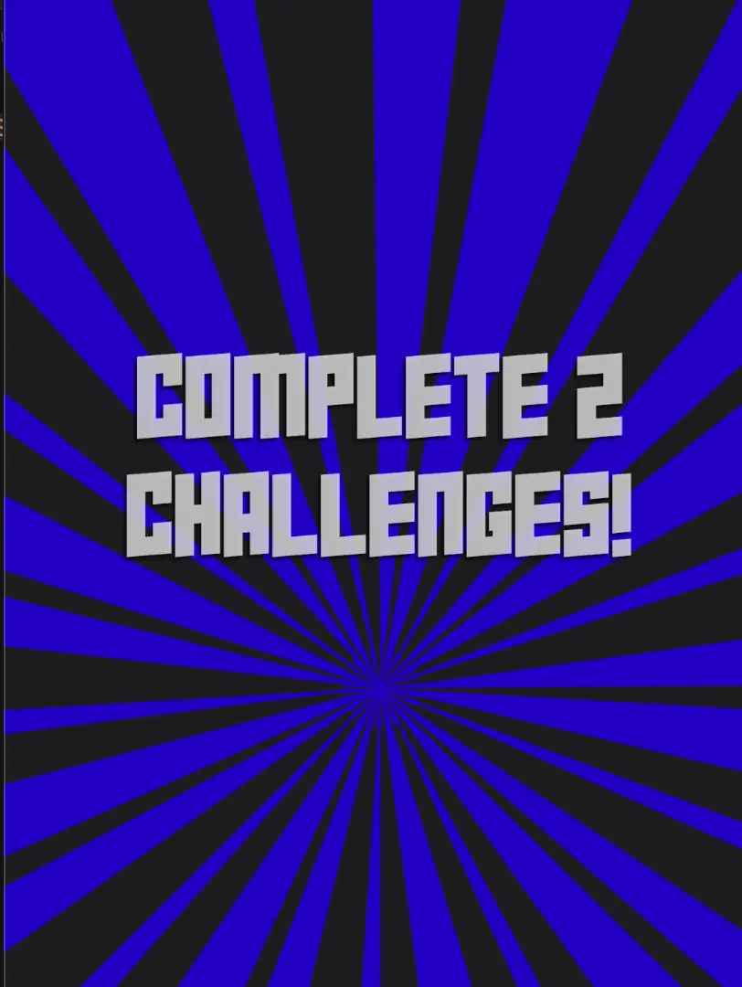 Timed challenge intro complete in the Thrillify app