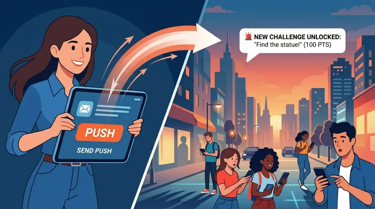 Command Your Scavenger Hunt in Real-Time with Push Notifications blog post