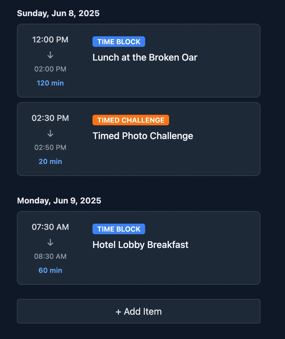 Optionally Set Up A Schedule